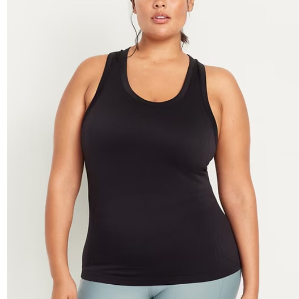 Old Navy - Plus Size Fluid Seamless Fitted Tank Top - Size: 4X